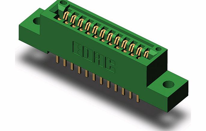 EDAC 345-024-520-202 24 Way Card Edge Connector