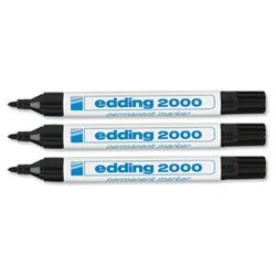 2000 Permanent Marker 0.5-3.0mm Line