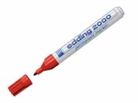 2000 permanent red bullet tip marker pen,