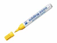 2000 permanent yellow bullet tip marker