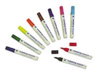 Edding 2200 permanent green chisel tip marker