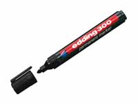 Edding 300 permanent bullet tip black marker