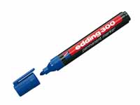 Edding 300 permanent bullet tip blue marker with