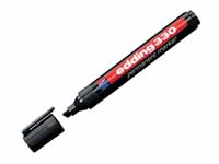 Edding 330 permanent chisel tip black marker