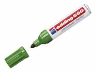 550 permanent green bullet tip marker