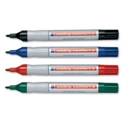 Permanent Marker Pen Comfort 3 Rubber