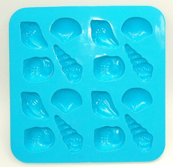 Chocolate/Ice Mould - Shells (Ice Blue) (175 X