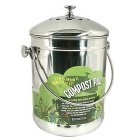 Eddingtons Stainless Steel Compost Pail (Incl 2 Filters)