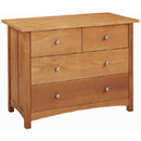 Eden Park cherry wood 2 and 2 draw chest furniture