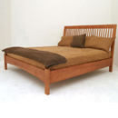 Eden Park cherry wood bed frames furniture