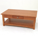 Eden Park cherry wood coffee table furniture