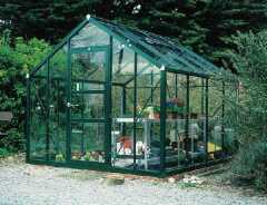 Eden Sherborne 9x14.5 Green Finish Greenhouse