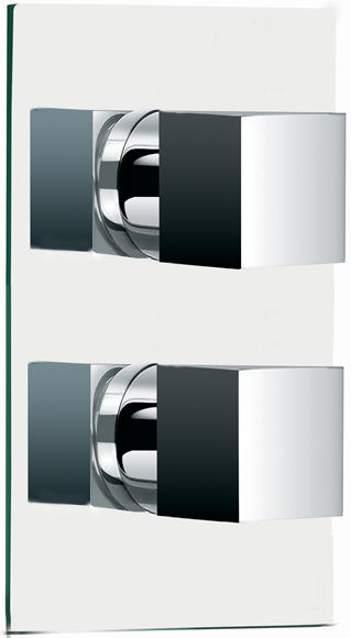 Edge Single Outlet Dual Control Concealed