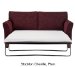 Edmonton Large 2-Seater Occasional Sofa Bed