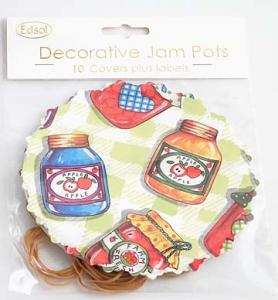 jam pot cover sets in jars design
