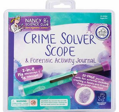 Educational Insights Nancy B Science CrimeSolver Scope