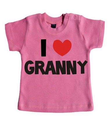 Edward Sinclair I LOVE GRANNY T-SHIRT
