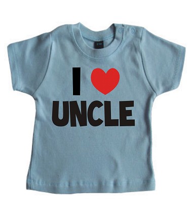 I LOVE UNCLE T-SHIRT