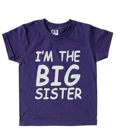 Edward Sinclair Im the big sister T-shirt