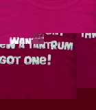 Edward Sinclair Wanted a pony, threw a tantrum, got one! tee Fuchsia, age 10-12 years