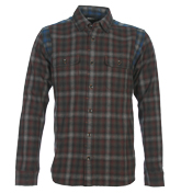 Conway Wine Enzyme Stone Washed Shirt