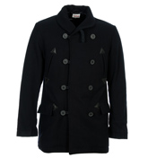 Edwin Henderson Black Double Breasted Jacket