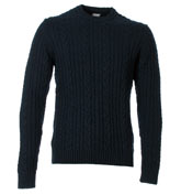 Edwin Holcome Navy Sweater