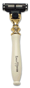 Edwin Jagger  Gold Plated Chatsworth Razor
