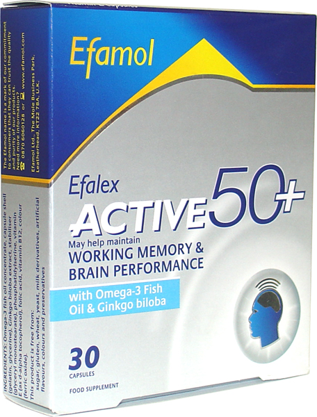 Efalex Active 50+ Capsules (30)