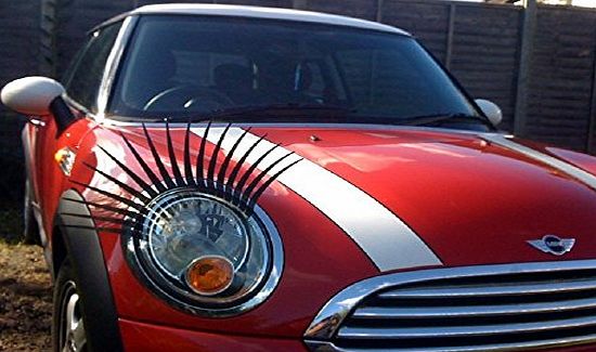EFC BLACK CAR EYELASHES,STRONG EYELASHES FOR CARS,LASHES FOR THE GIRLS