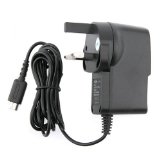 UK Wall Home Travel Charger for Nintendo DS Lite Black - by Eforcity