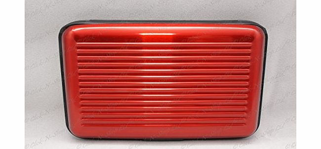 eFuture Wallet Credit Card Holder RFID Blocking - Red Color by efuture