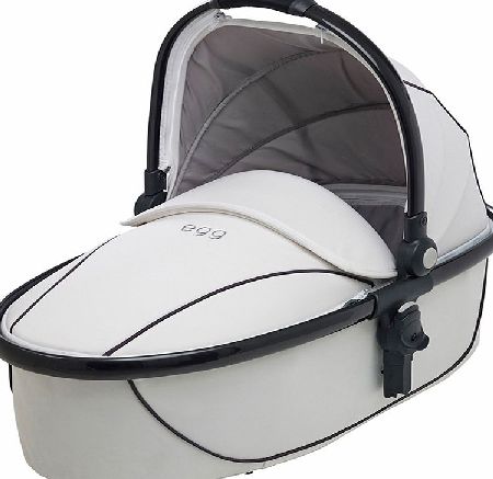 egg Carrycot Gunmetal/Arctic White