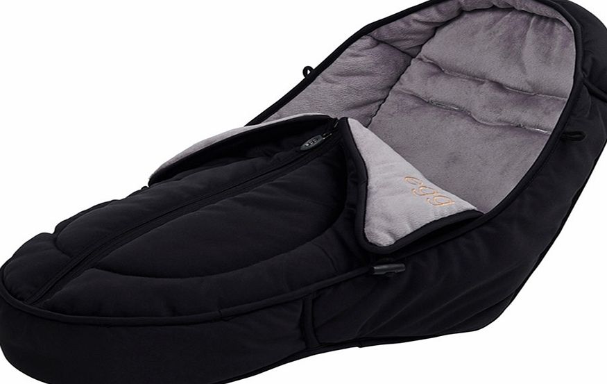 egg Footmuff Gotham Black