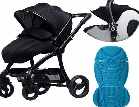 egg Travel System Black/Gotham Black With