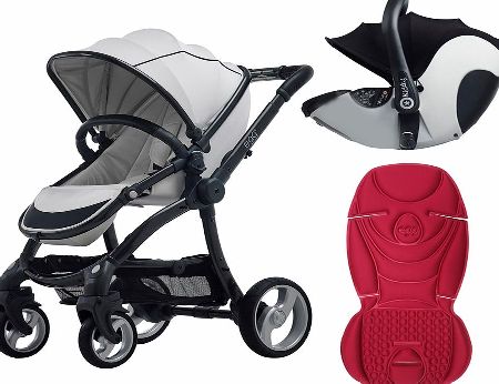 egg Travel System Gunmetal/Arctic With Chilli
