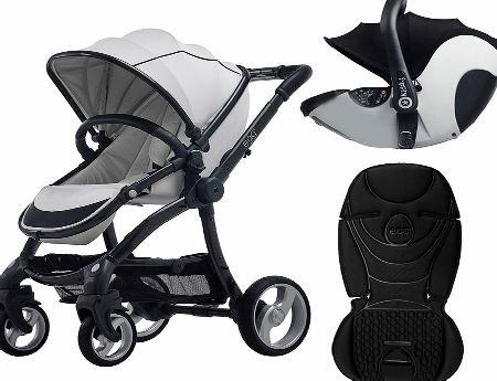 egg Travel System Gunmetal/Arctic With Jet Black