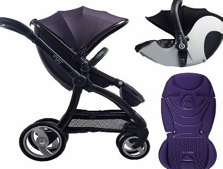 egg Travel System Gunmetal/Storm Grey With Deep