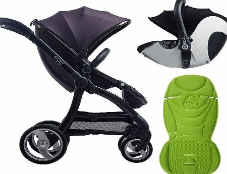 egg Travel System Gunmetal/Storm Grey With Key