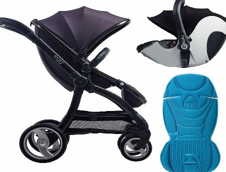 egg Travel System Gunmetal/Storm Grey With