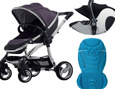 egg Travel System Mirror/Storm Grey With