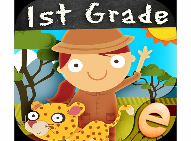 Eggroll Games Animal First Grade Math Games for Kids with Skills Free: The Best Kindergarten, 1st and 2nd Grade Numbers, Counting, Addition and Subtraction Activity Games for Boys and Girls