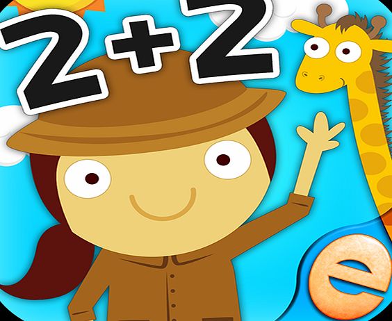 Eggroll Games Animal Math Games for Kids with Skills Free: The Best Pre-K, Kindergarten and 1st Grade Numbers, Counting, Addition and Subtraction Activity Games for Boys and Girls