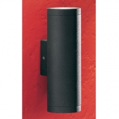 Riga Anthracite Outdoor Up Down Wall Light