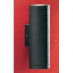 Riga Anthracite Outdoor Up Down Wall Light
