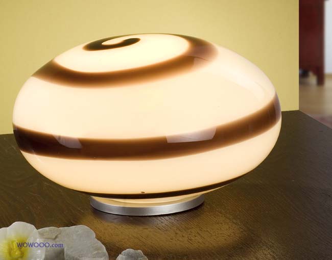 EGLO Naro Table Lamp - Black & White