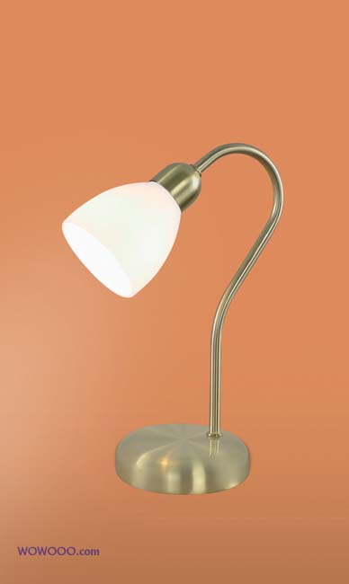 EGLO Tango 3 desk lamp- brushed brass