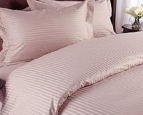 Egyptian Cotton Factory Store Luxurious Blush Damask Stripe, Queen Size, 1500 Thread Count Ultra Soft Single-Ply 100 Egyptian Cotton, Three (3) Piece Duvet Cover Set Including Two (2) Shams / Pillow