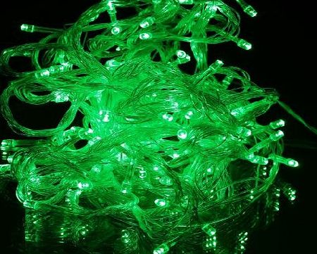 EiioX 100 LED Patio String Lights For Outdoor Indoor Party Christmas Wedding UK Plug(Green)