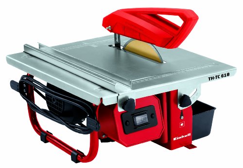 TH-TC 618 600w Tile Cutter with an Innovative Water Cooling System includes diamond blade
